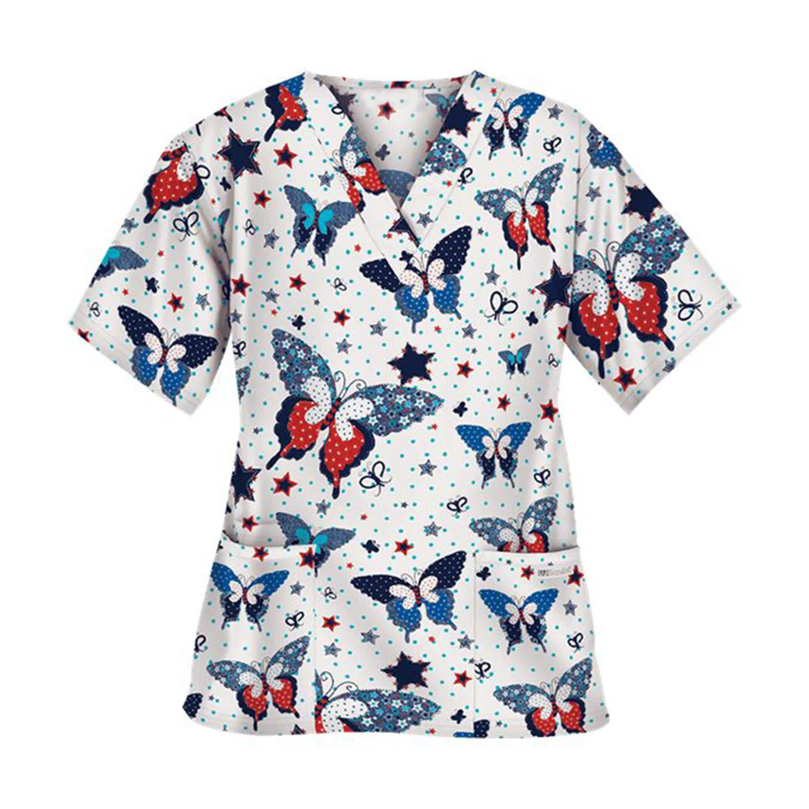 Women's Printed Srub Top