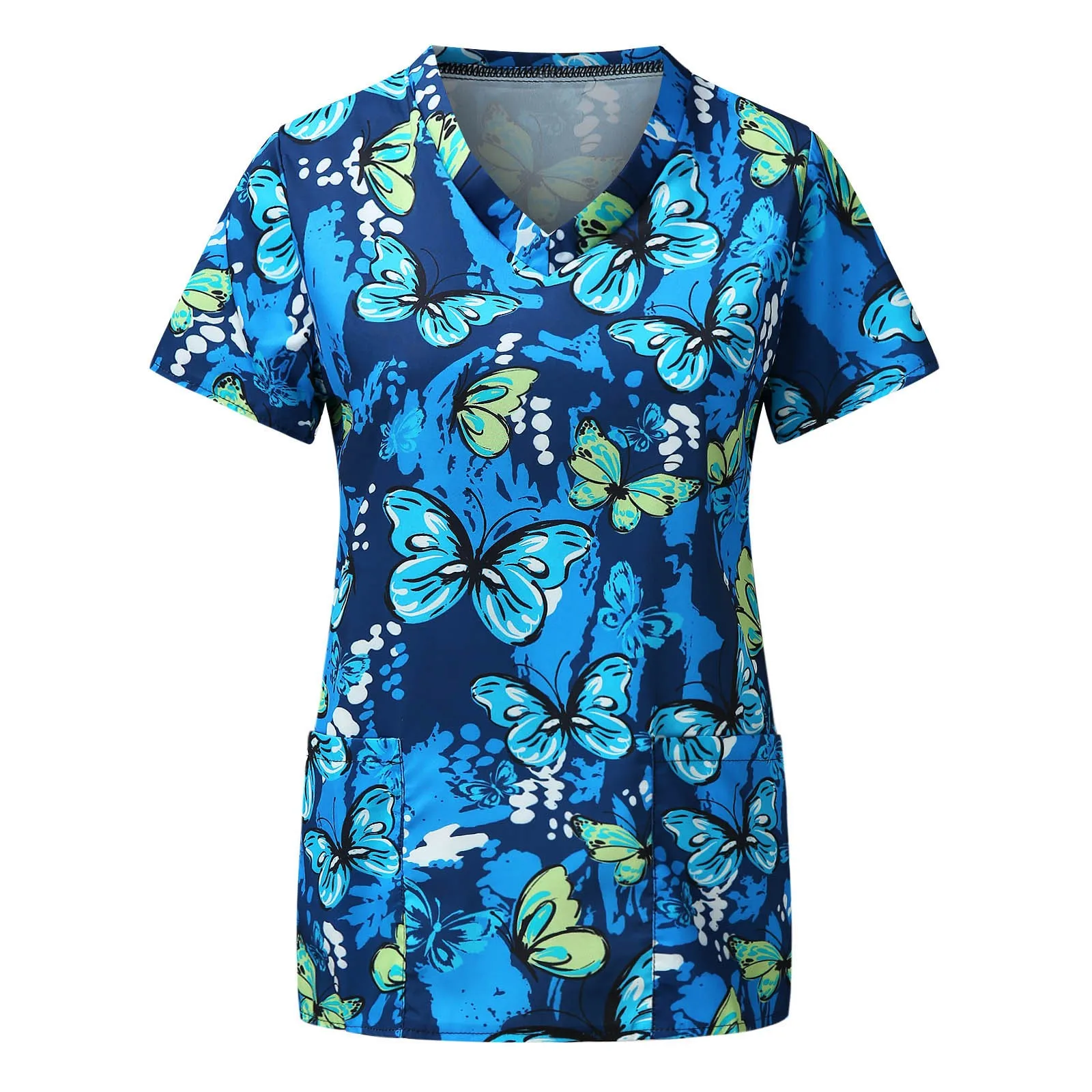 Women's Printed Srub Top