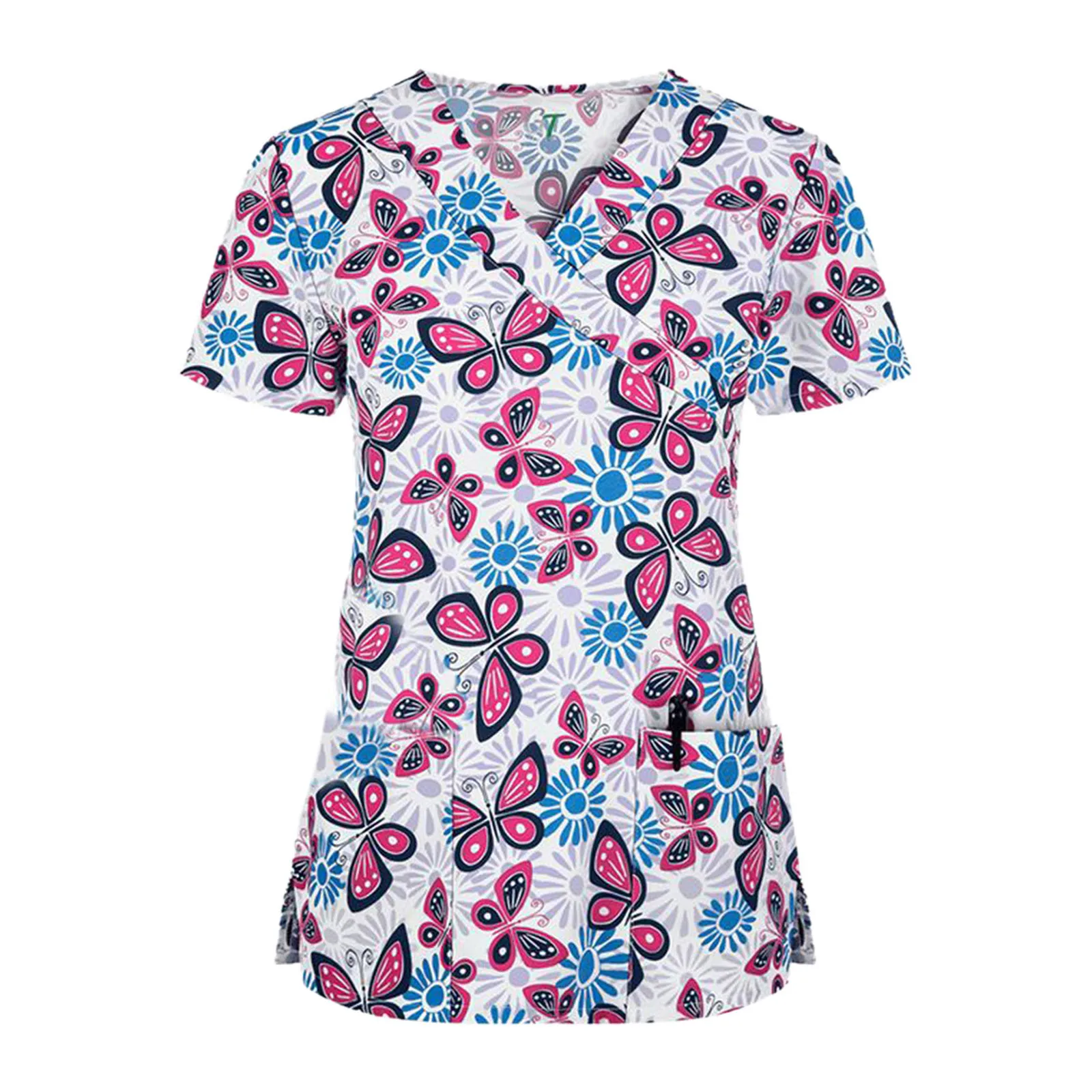 Women's Printed Srub Top