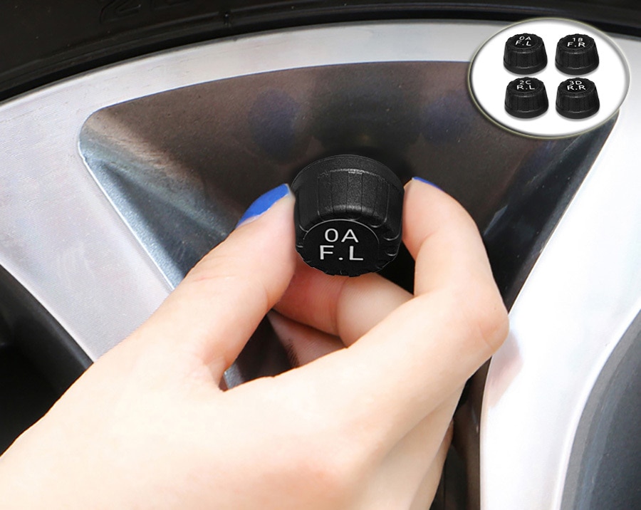 Solar Car Tire Pressure Alarm