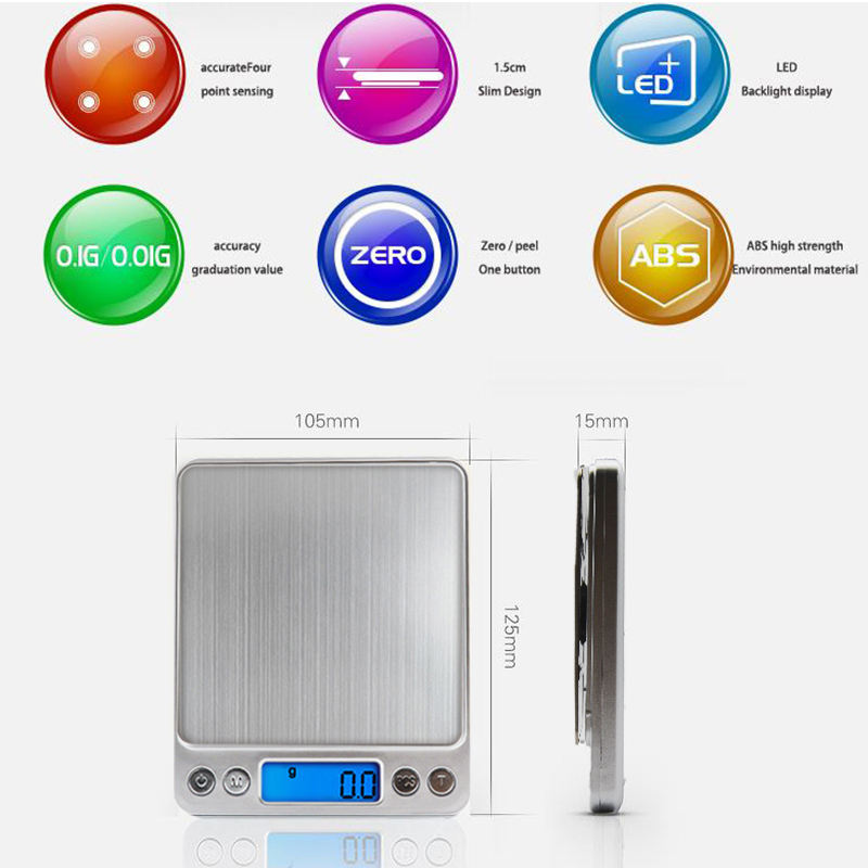 LCD Portable Mini Digital Scale