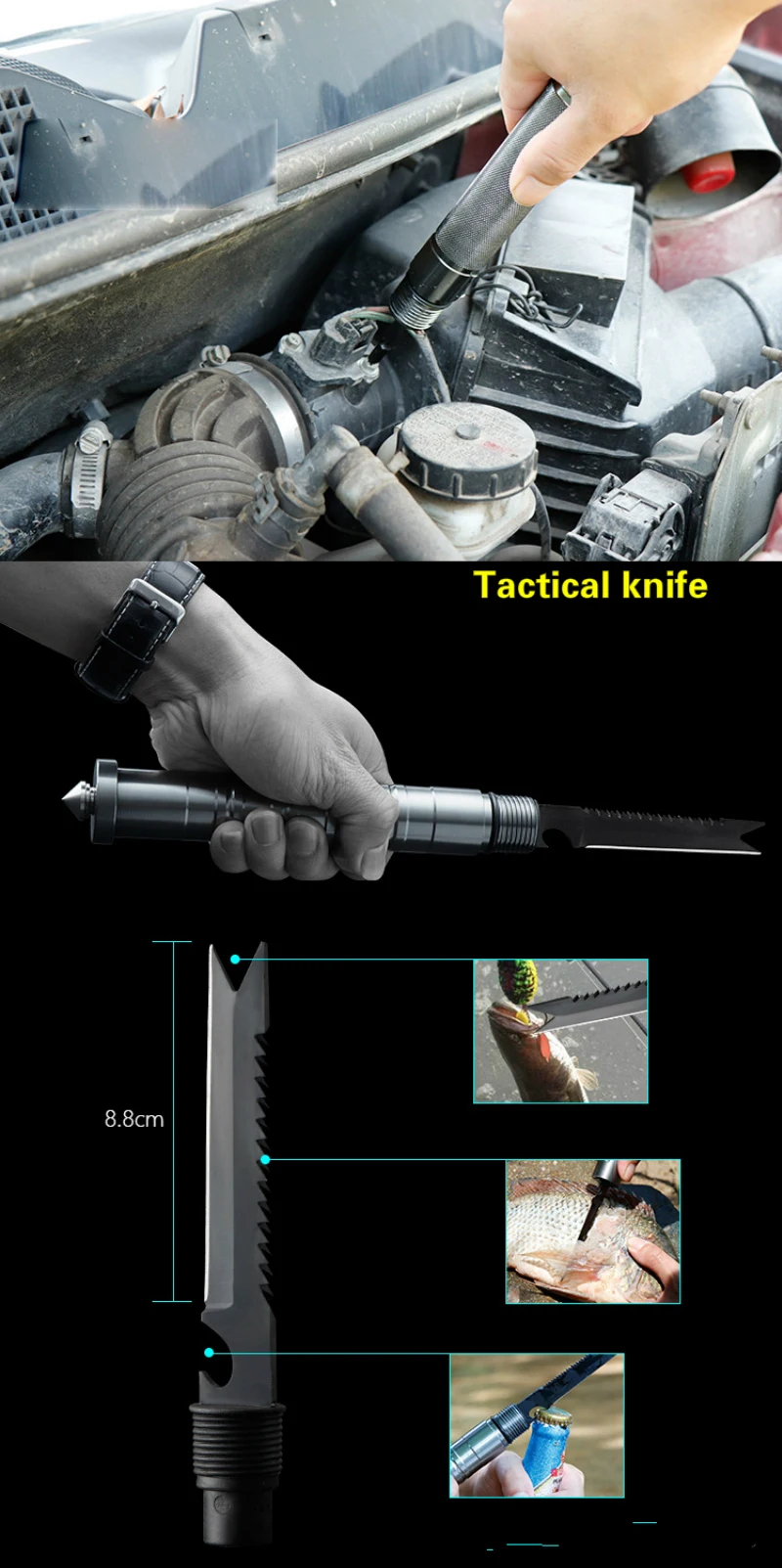 Multi-function Tactical Shovel