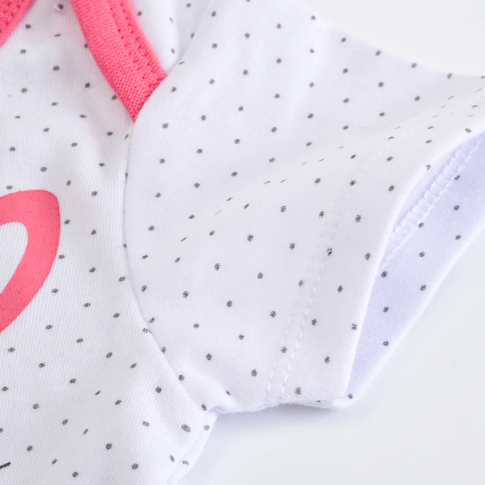 Printed Embroidered Romper For Infant