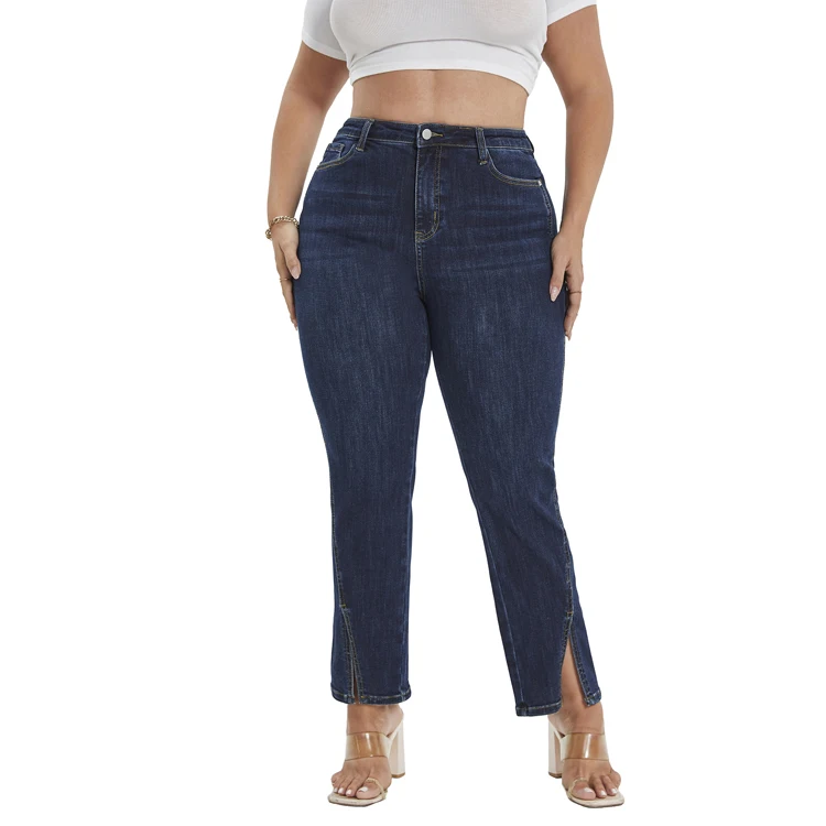 Female High Waisted Loose Jeans for Women