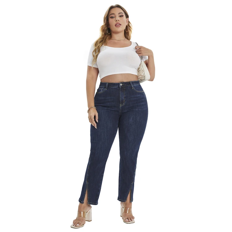 Female High Waisted Loose Jeans for Women