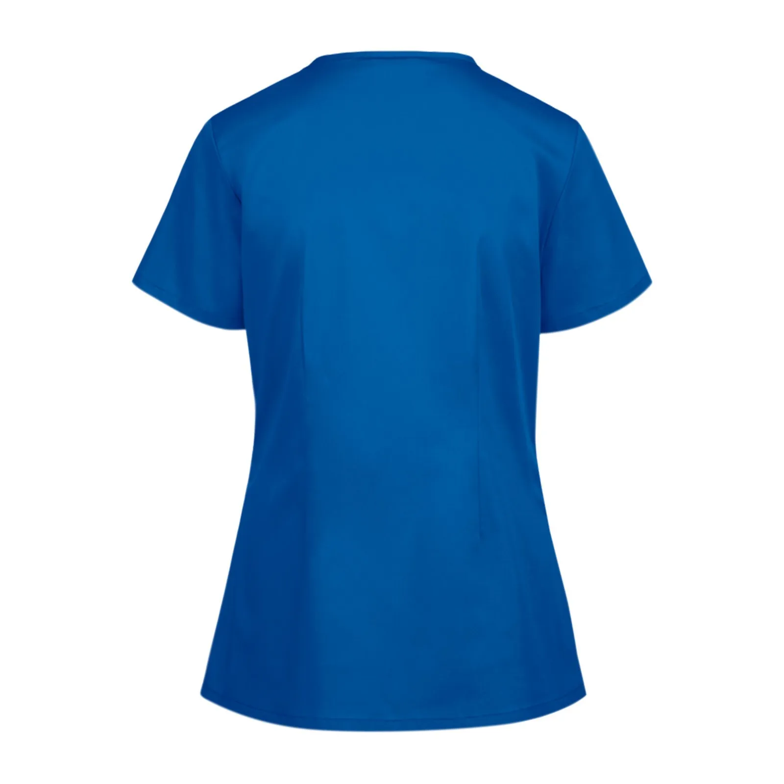 Women's Zipper Scrub Top